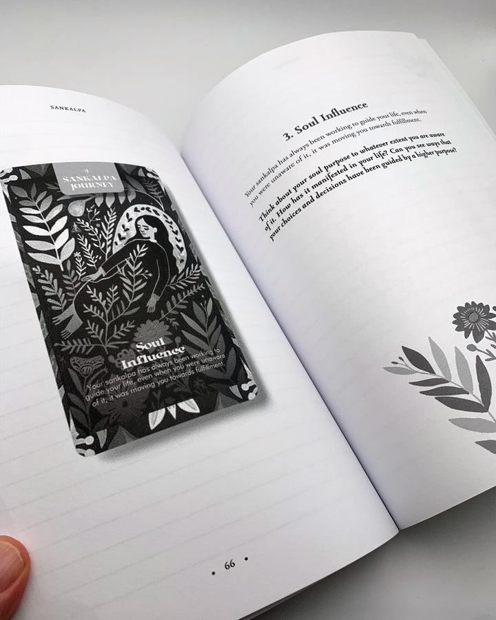 Dream Goal and Sankalpa Journey Bundle [Card Deck &amp; Workbook]