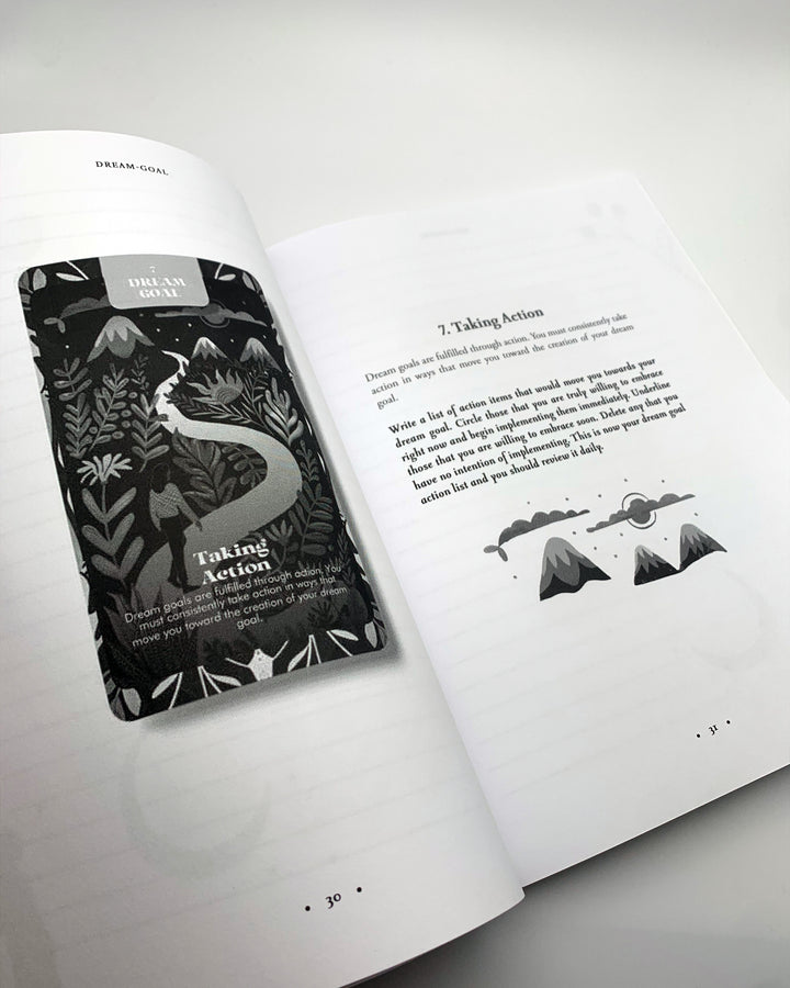 Dream Goal and Sankalpa Journey Bundle [Card Deck &amp; Workbook]