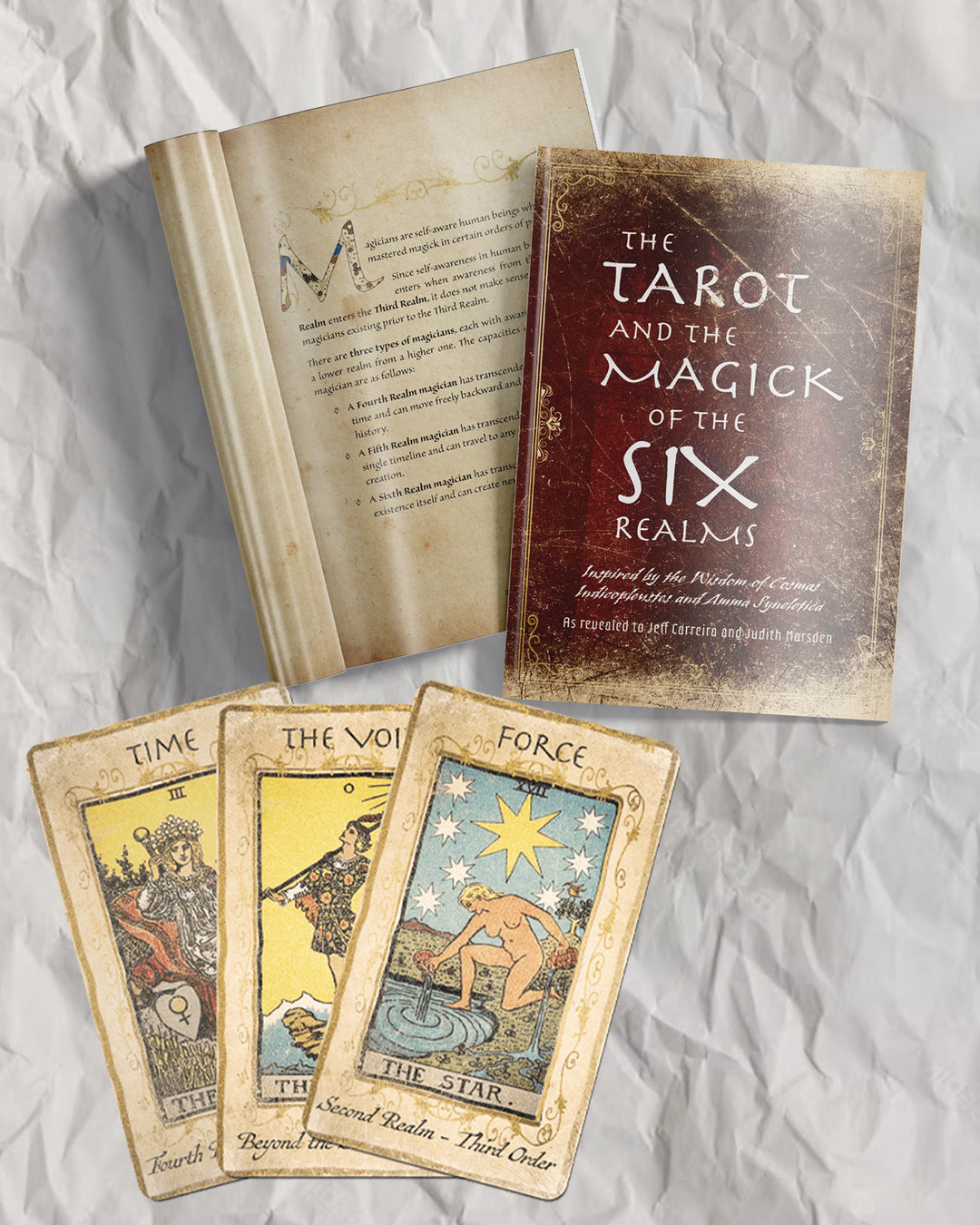 Six Realms Tarot Bundle [Card Deck &amp; Book]