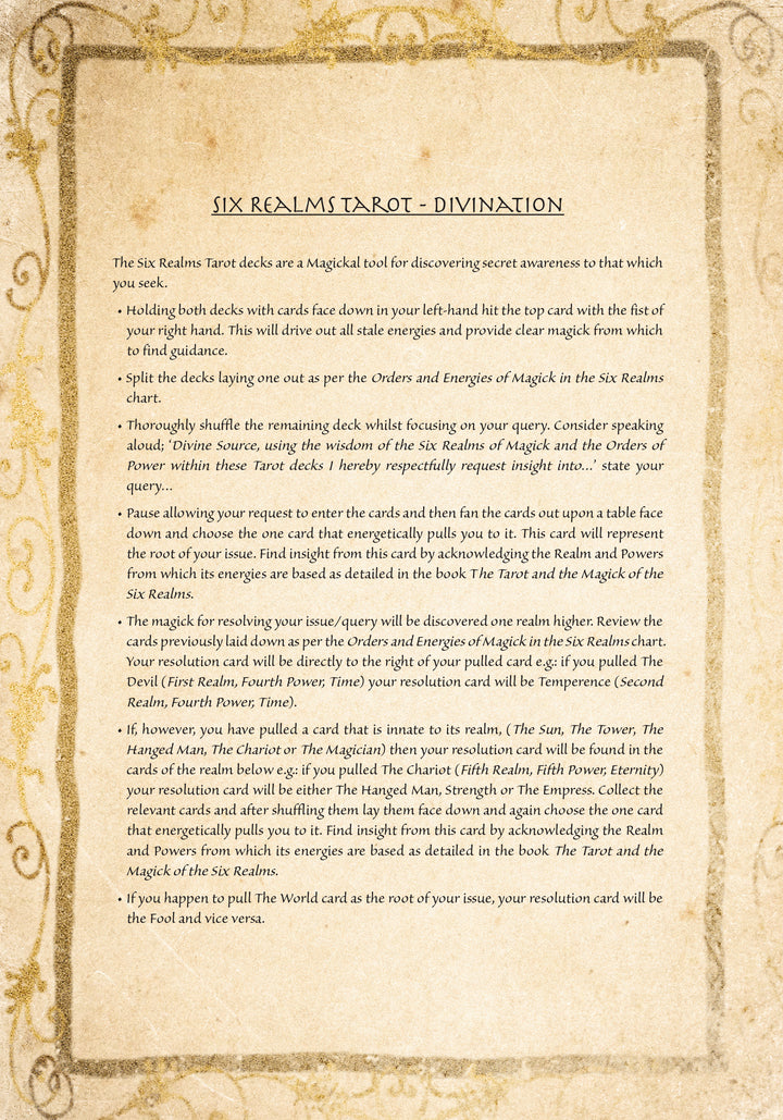 Six Realms Tarot